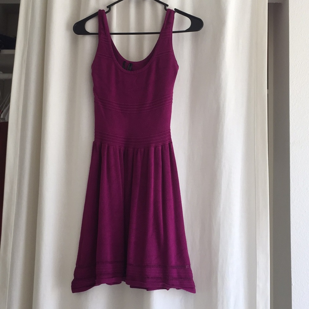 Guess purple dress